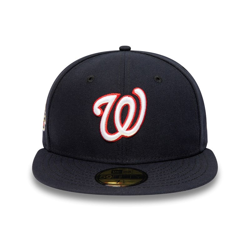 Blue New Era Washington Nationals National League Stadium Fitted Cap 59fifty | ALVY10954