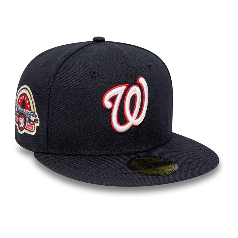 Blue New Era Washington Nationals National League Stadium Fitted Cap 59fifty | ALVY10954