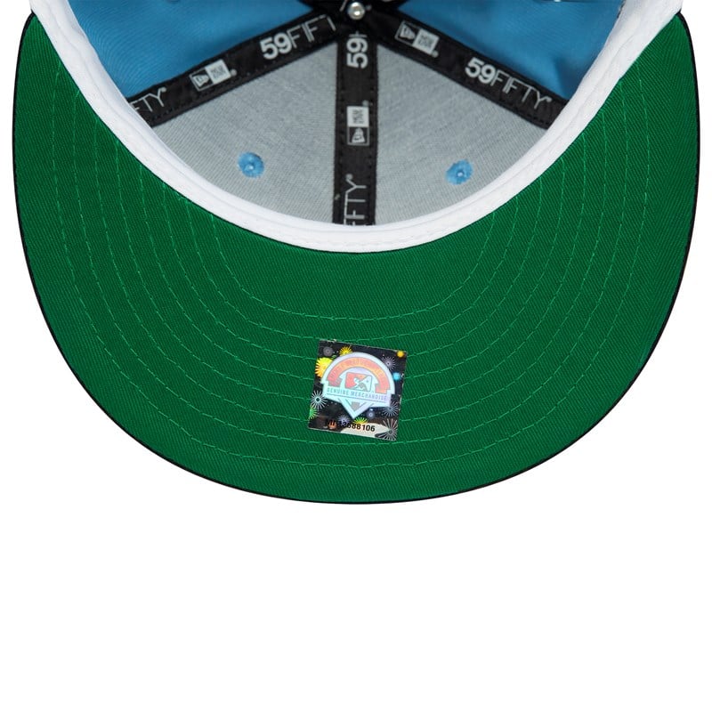 Blue New Era Wilmington Rocks Milb Fitted Cap 59fifty | PEDA92835