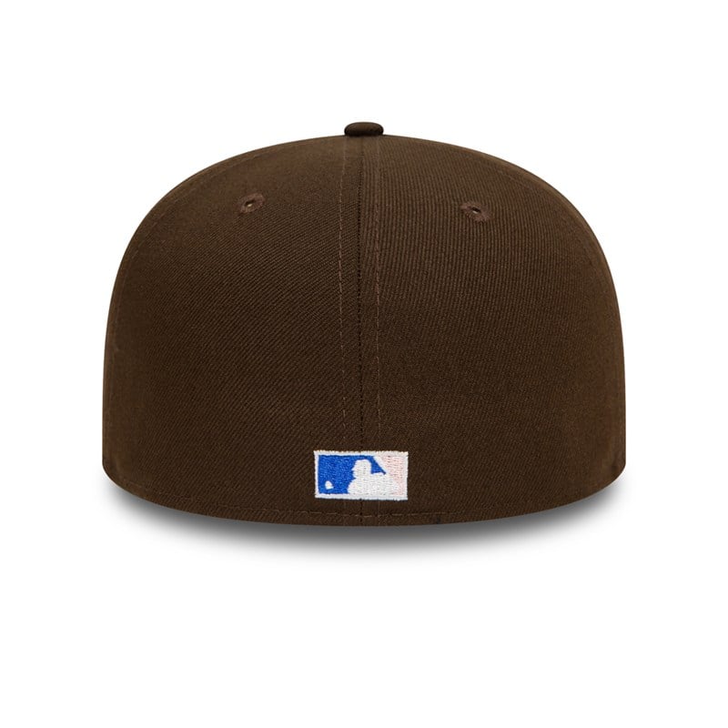 Brown New Era Atlanta Braves Walnut And Cap 59fifty | KUWO28534