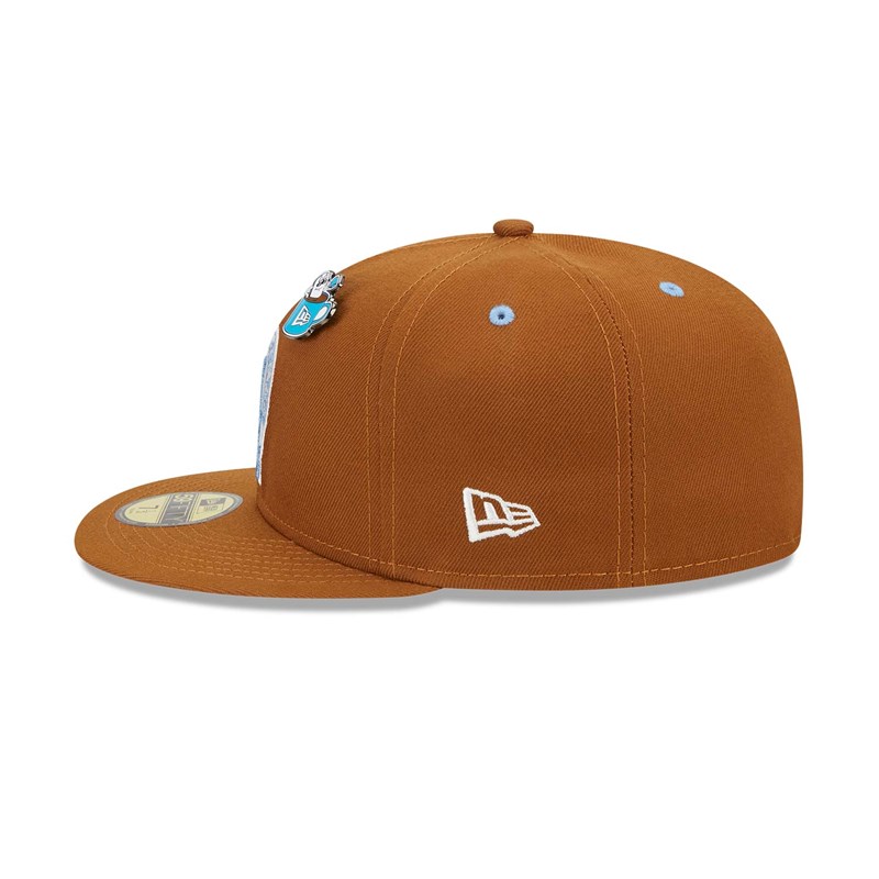 Brown New Era Boston Celtics Hot Cocoa Fitted Cap 59fifty | HAVX96520