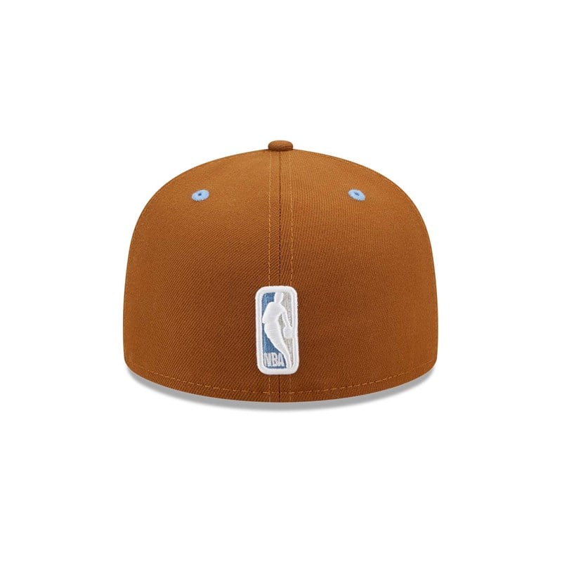 Brown New Era Boston Celtics Hot Cocoa Fitted Cap 59fifty | HAVX96520