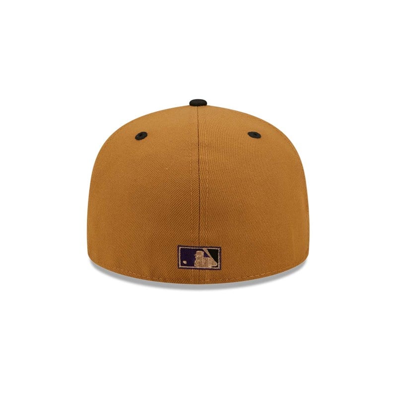 Brown New Era Boston Sox Fitted Cap 59fifty | SBGH57041