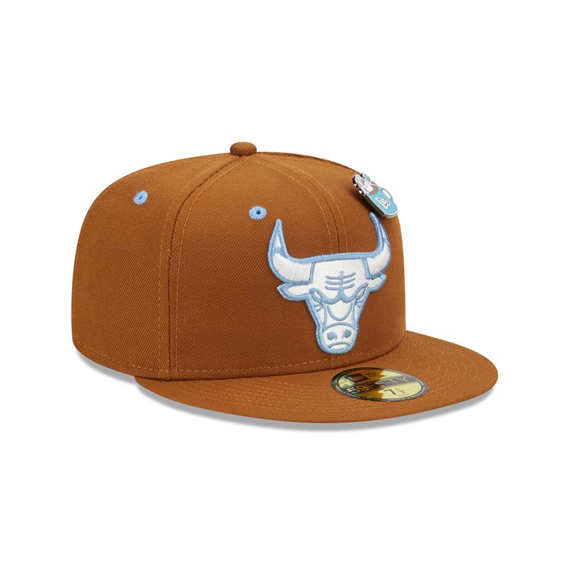 Brown New Era Chicago Bulls Hot Cocoa Fitted Cap 59fifty | CPES13450