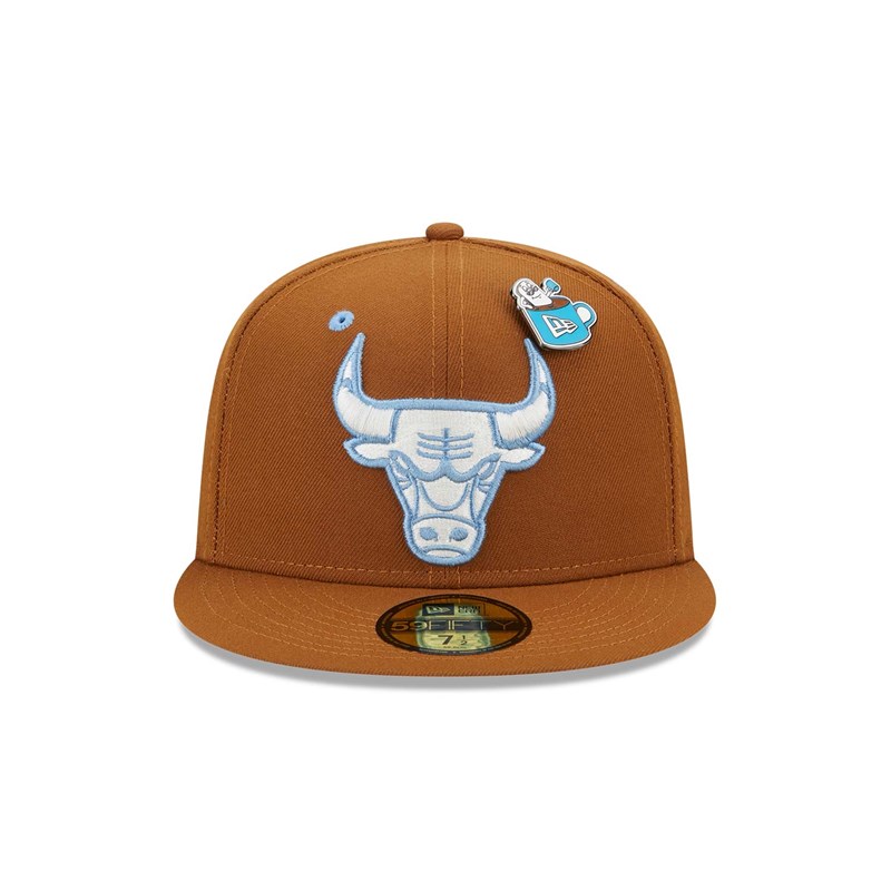 Brown New Era Chicago Bulls Hot Cocoa Fitted Cap 59fifty | CPES13450