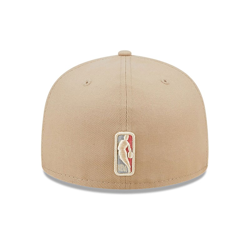 Brown New Era Chicago Bulls Team Neon Fitted Cap 59fifty | XJAY86201