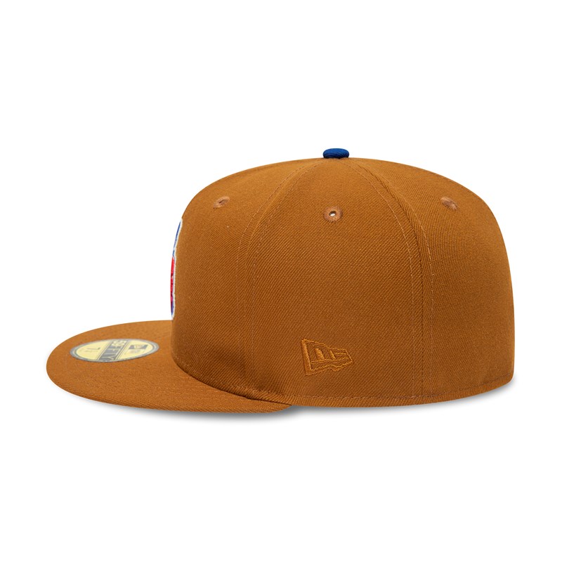 Brown New Era Chicago Cubs 1990 All Star Game Toasted Peanut Fitted Cap 59fifty | TPYK03946