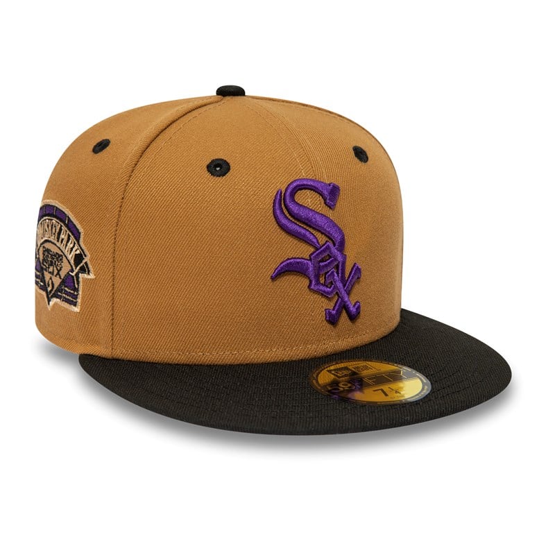 Brown New Era Chicago Sox Fitted Cap 59fifty | AFDI60971