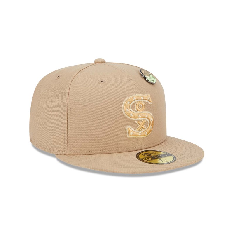 Brown New Era Chicago Sox Outer Space Fitted Cap 59fifty | DWEG34857