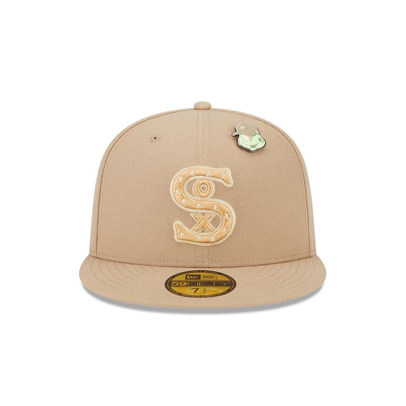 Brown New Era Chicago Sox Outer Space Fitted Cap 59fifty | DWEG34857