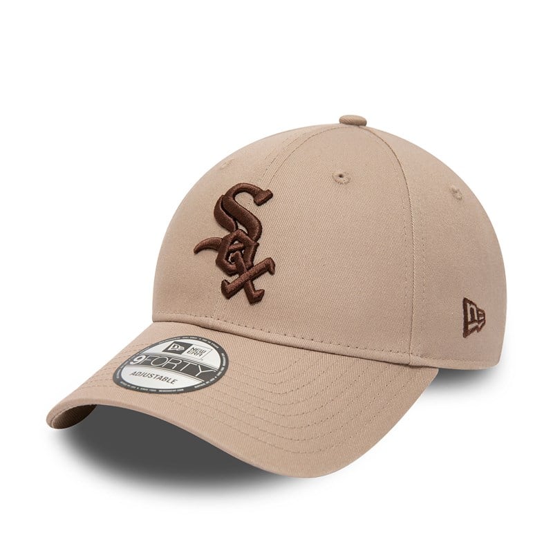 Brown New Era Chicago Sox Seasonal Adjustable Cap 9forty | QRHJ18472