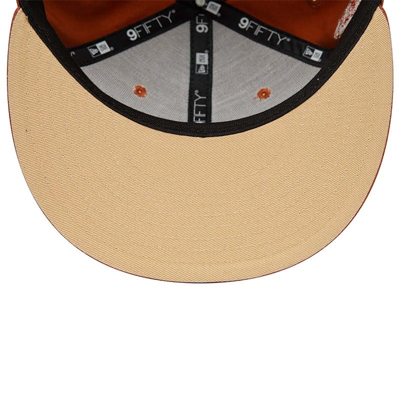 Brown New Era Detroit Tigers Side Patch Medium Cap 9fifty | PXHM25461