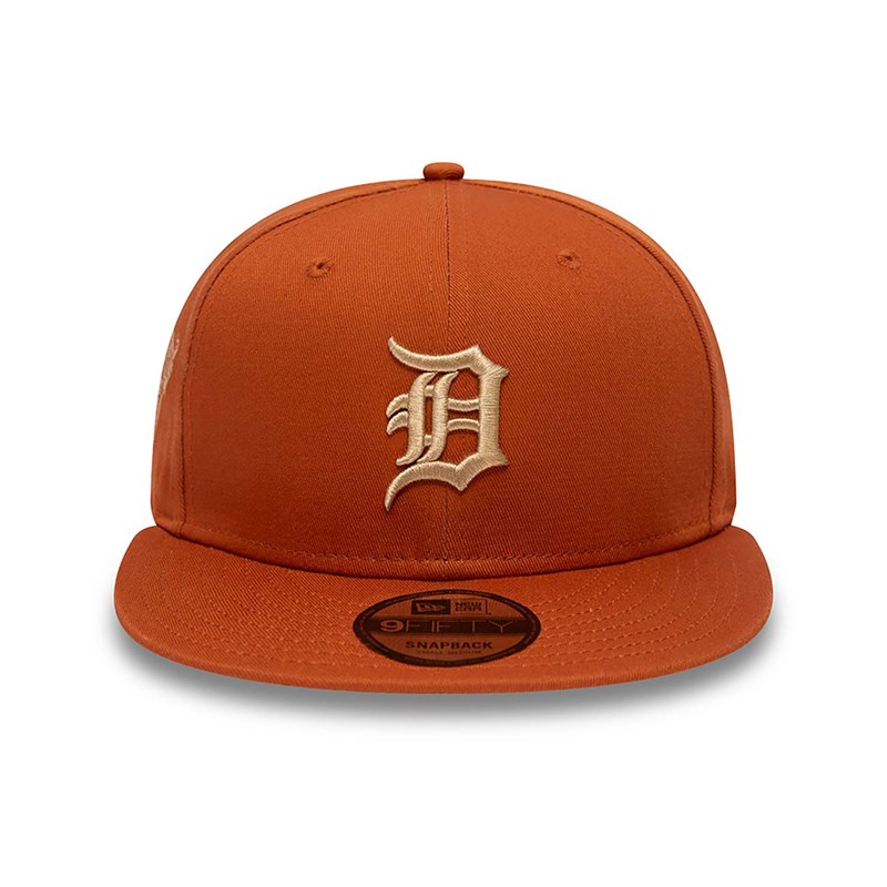 Brown New Era Detroit Tigers Side Patch Medium Cap 9fifty | PXHM25461