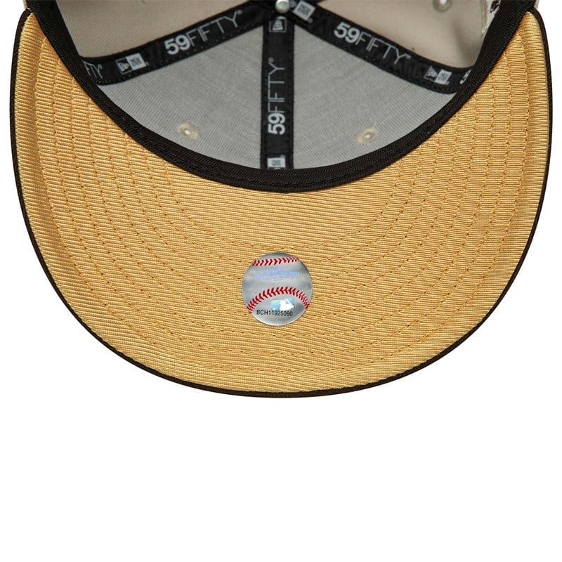 Brown New Era Houston Astros World Series Fitted Cap 59fifty | BYEZ20976