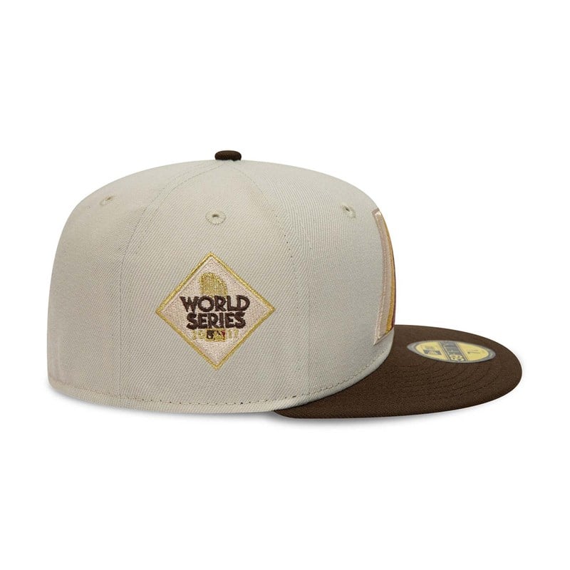 Brown New Era Houston Astros World Series Fitted Cap 59fifty | BYEZ20976