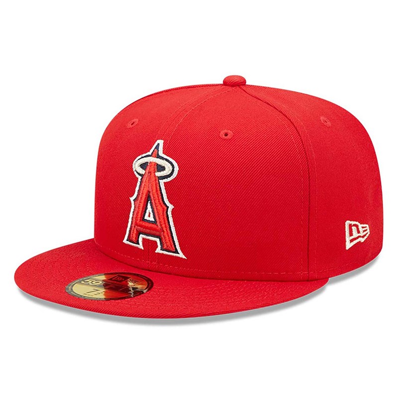 Brown New Era La Angels Authentic On Field Cap 59fifty | QYOI39285