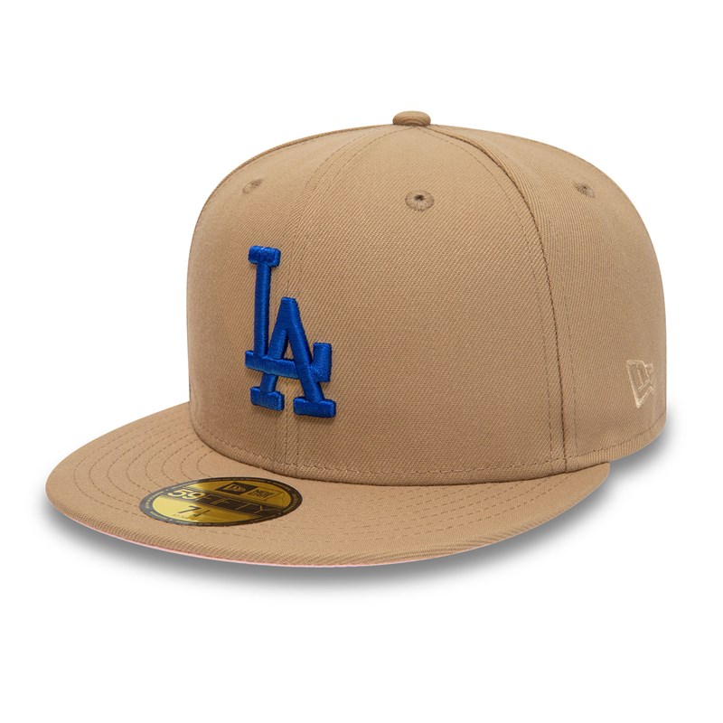 Brown New Era La Dodgers 40th Anniversary Fitted Cap 59fifty | KAIZ15286