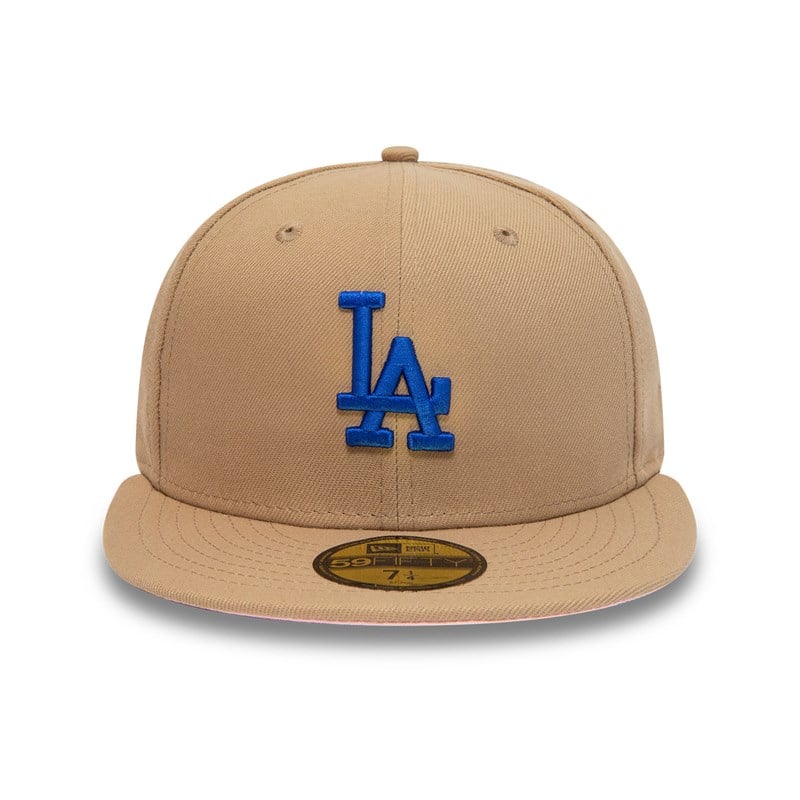 Brown New Era La Dodgers 40th Anniversary Fitted Cap 59fifty | KAIZ15286