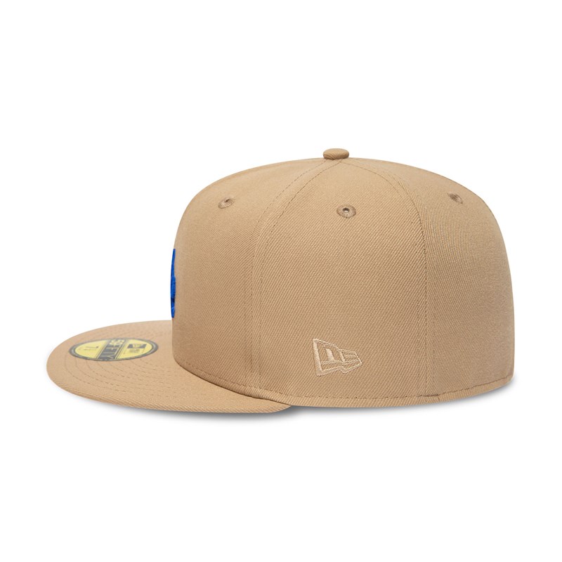 Brown New Era La Dodgers 40th Anniversary Fitted Cap 59fifty | KAIZ15286