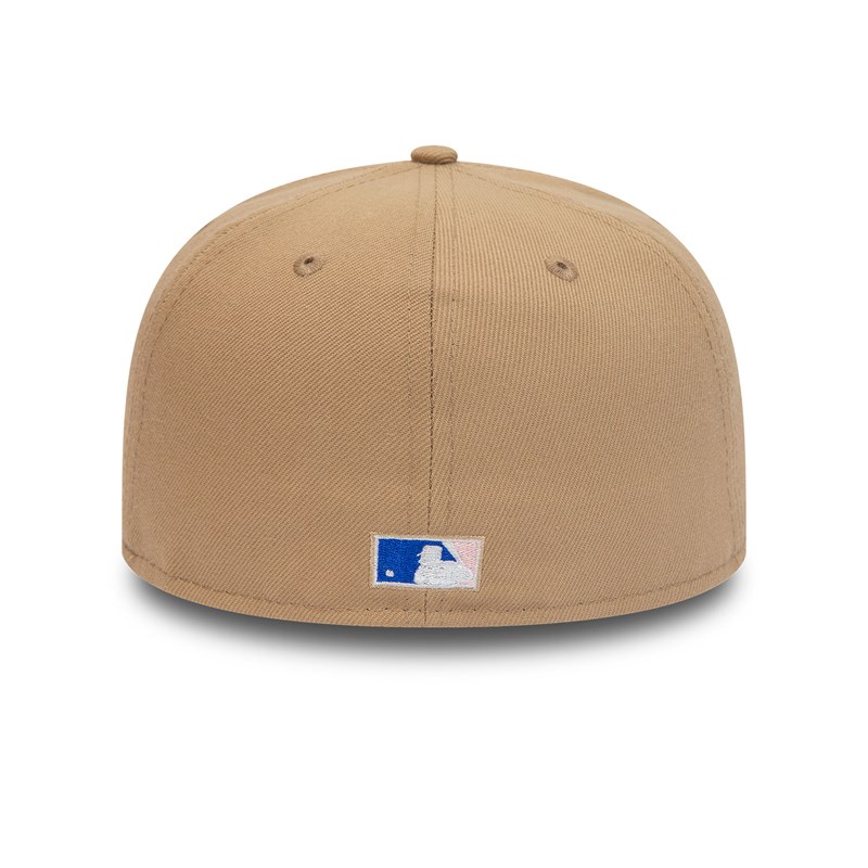 Brown New Era La Dodgers 40th Anniversary Fitted Cap 59fifty | KAIZ15286