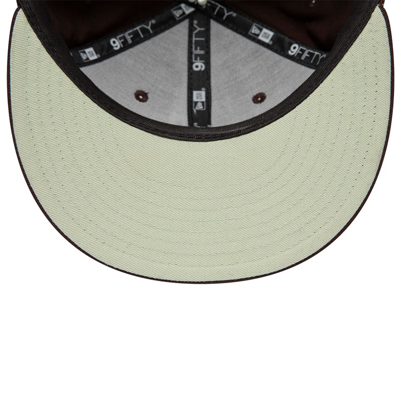 Brown New Era La Dodgers Patch Cap 9fifty | RKMW09214