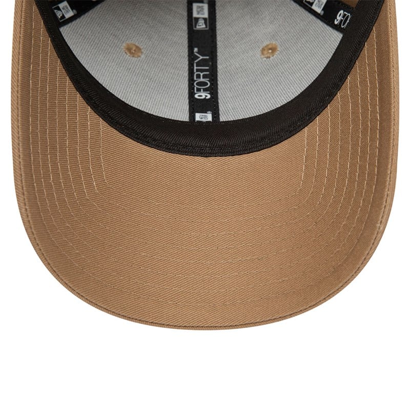 Brown New Era La Dodgers Seasonal Adjustable Cap 9forty | VCAS47258