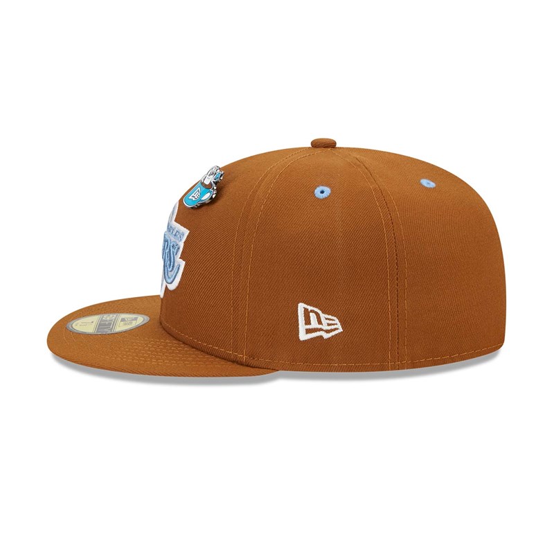 Brown New Era La Lakers Hot Cocoa Fitted Cap 59fifty | TFMO98426