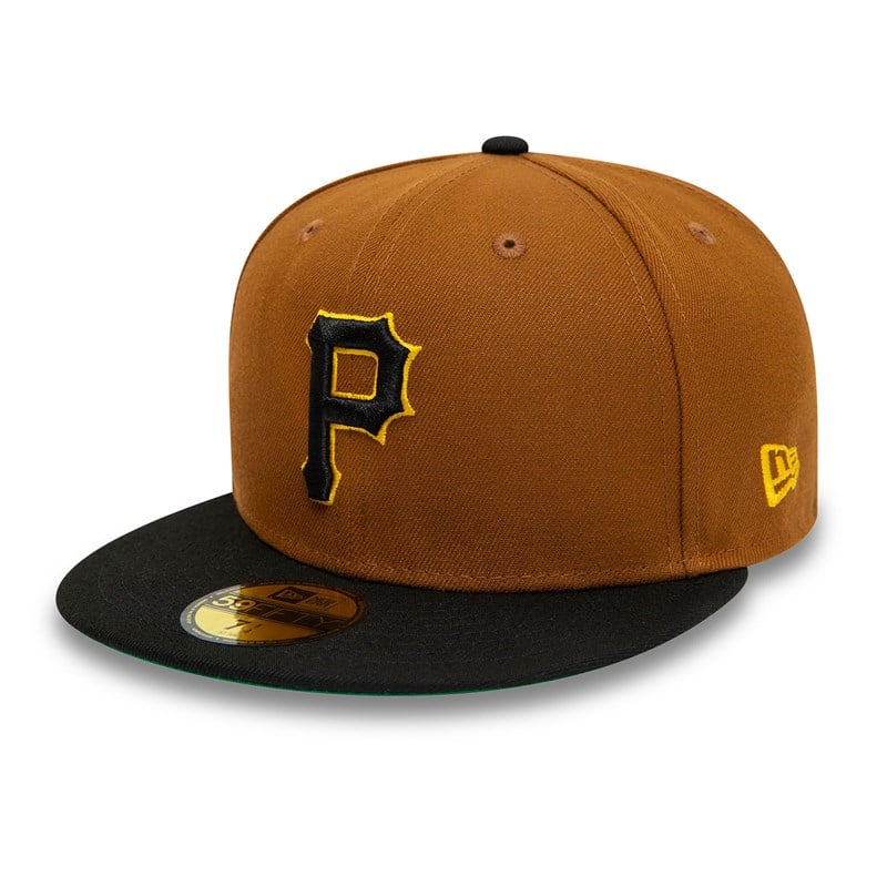 Brown New Era Pittsburgh Pirates World Series Fitted Cap 59fifty | RVNQ93271