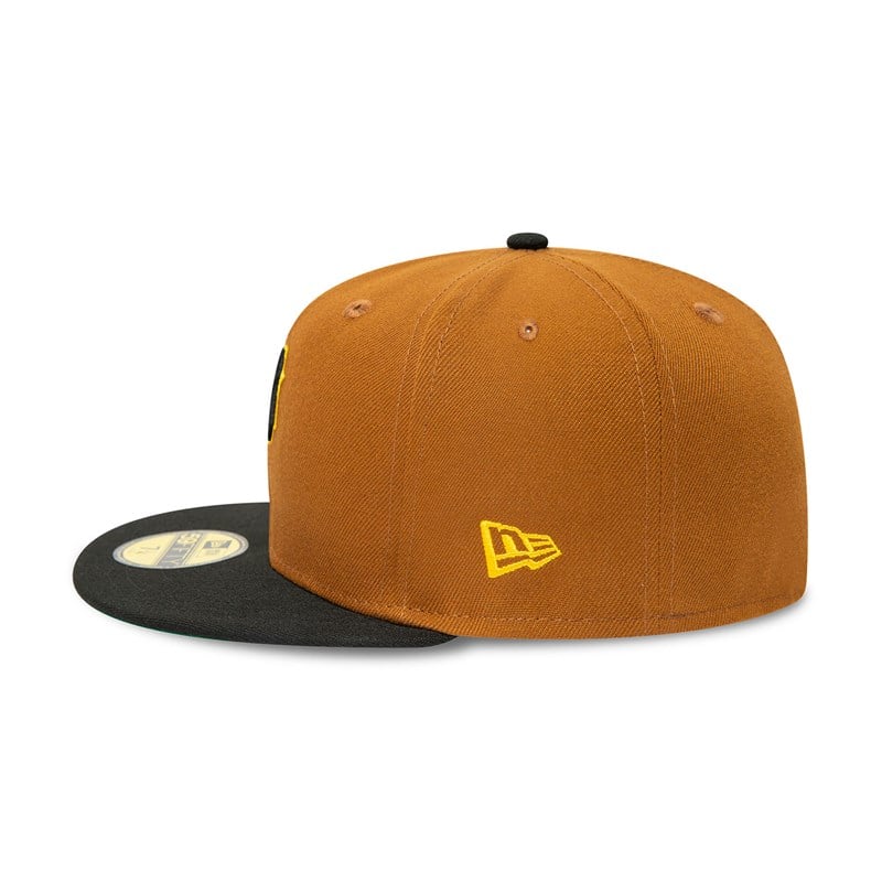 Brown New Era Pittsburgh Pirates World Series Fitted Cap 59fifty | RVNQ93271