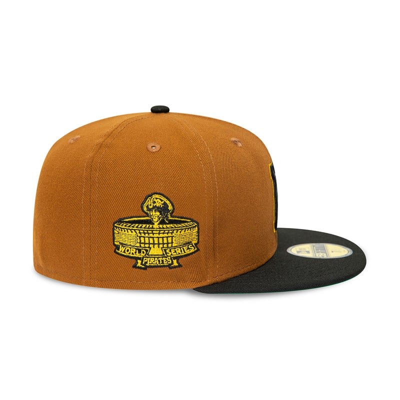 Brown New Era Pittsburgh Pirates World Series Fitted Cap 59fifty | RVNQ93271