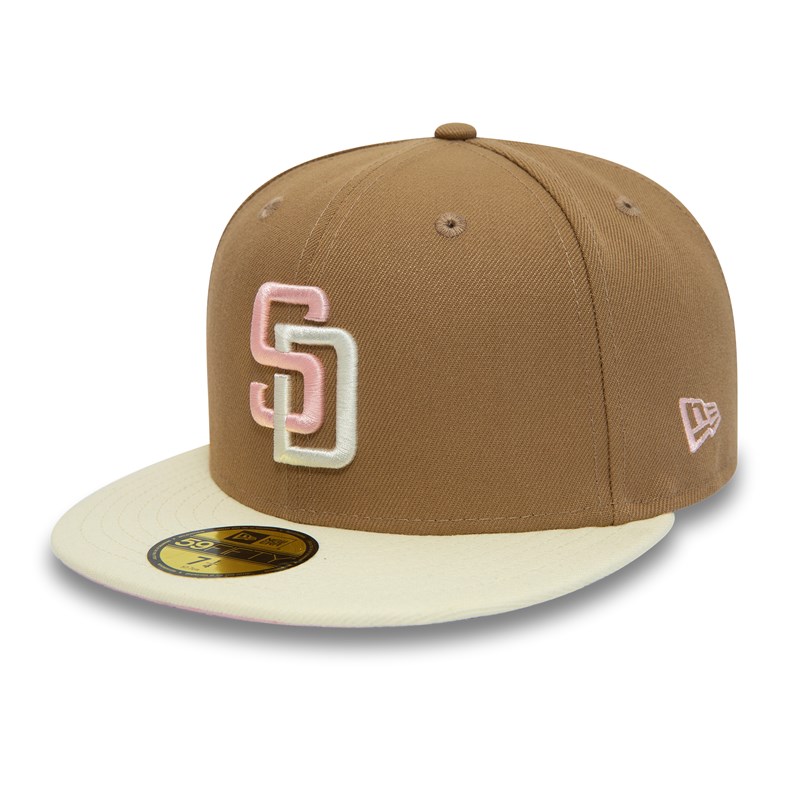 Brown New Era San Diego Padres 40th Anniversary Fitted Cap 59fifty | RHQK27835