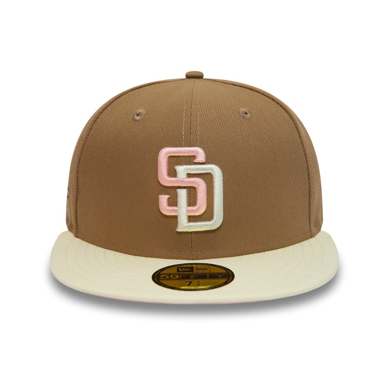 Brown New Era San Diego Padres 40th Anniversary Fitted Cap 59fifty | RHQK27835