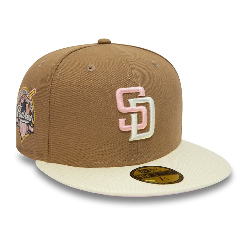 Brown New Era San Diego Padres 40th Anniversary Fitted Cap 59fifty | RHQK27835