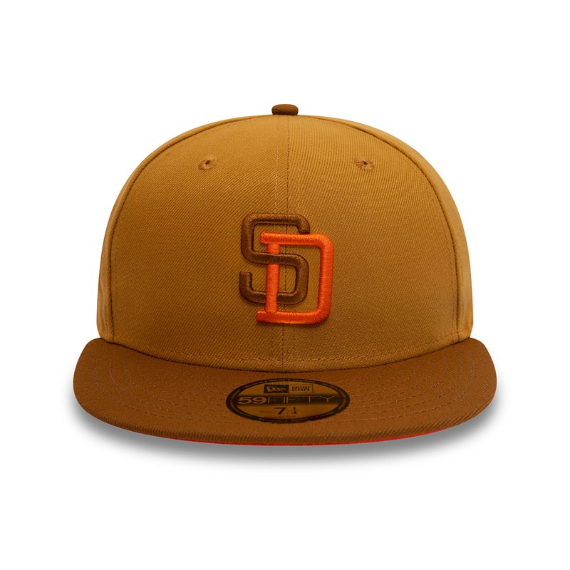 Brown New Era San Diego Padres 40th Anniversary Fitted Cap 59fifty | YGZA18034