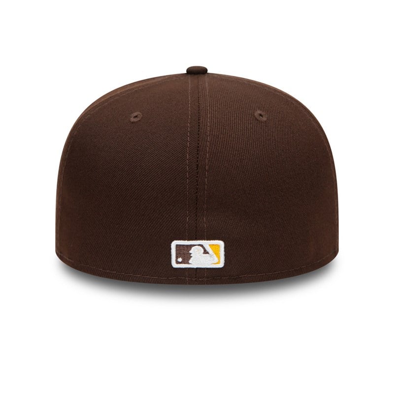 Brown New Era San Diego Padres Authentic On Field Cap 59fifty | QDEM23807