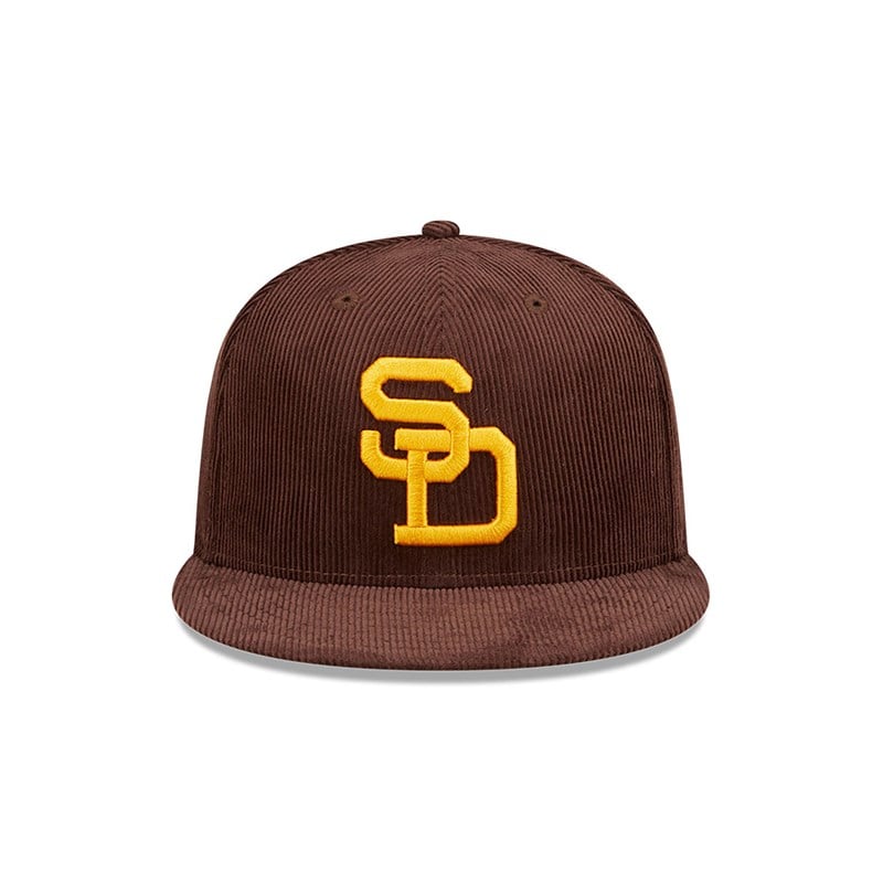 Brown New Era San Diego Padres Cooperstown Fitted Cap 59fifty | SREO69052