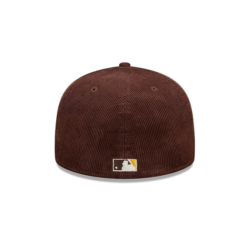 Brown New Era San Diego Padres Cooperstown Fitted Cap 59fifty | SREO69052