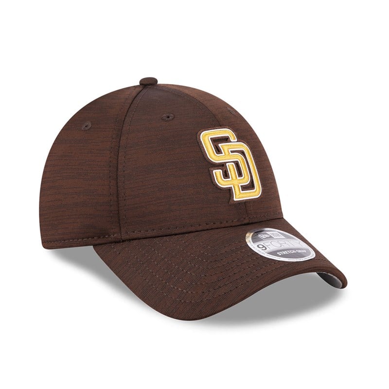 Brown New Era San Diego Padres MLB Clubhouse Adjustable Cap 9forty | GXAT80925