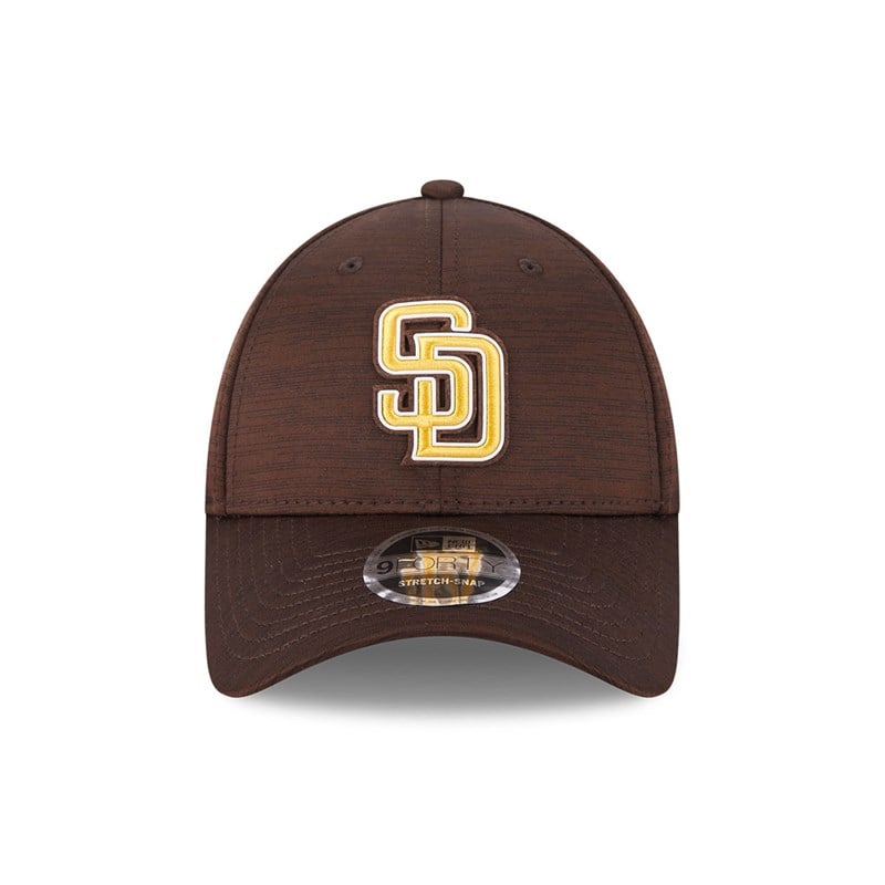 Brown New Era San Diego Padres MLB Clubhouse Adjustable Cap 9forty | GXAT80925