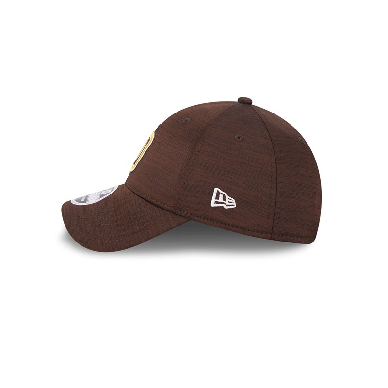 Brown New Era San Diego Padres MLB Clubhouse Adjustable Cap 9forty | GXAT80925