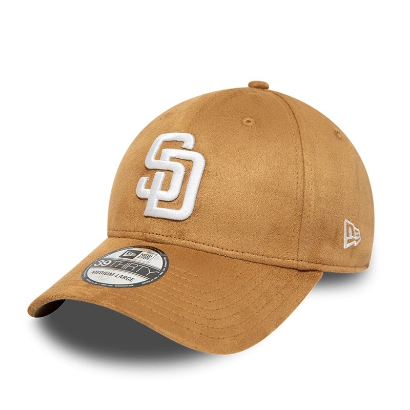 Brown New Era San Diego Padres Suede Cap 39thirty | IGBH12075