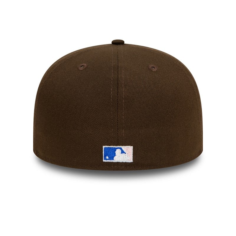 Brown New Era San Diego Padres Walnut And Cap 59fifty | WAUG52491