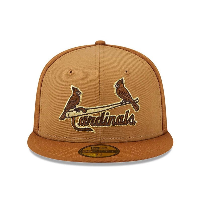 Brown New Era St. Louis Cardinals Tri Tone Fitted Cap 59fifty | MTYW70315