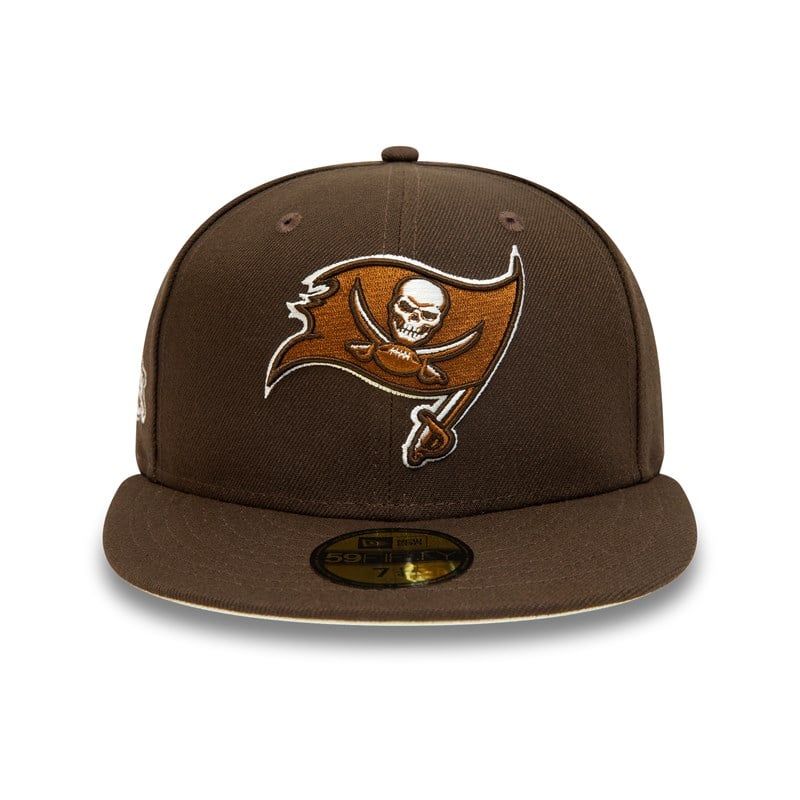 Brown New Era Tampa Bay Buccaneers Fitted Cap 59fifty | RZUB13260