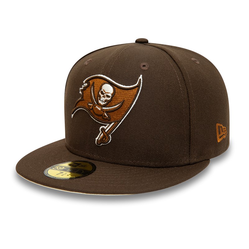 Brown New Era Tampa Bay Buccaneers Fitted Cap 59fifty | RZUB13260