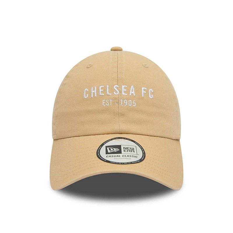 Cream New Era Chelsea Fc Seasonal Cap Casual classic | GKVL06145