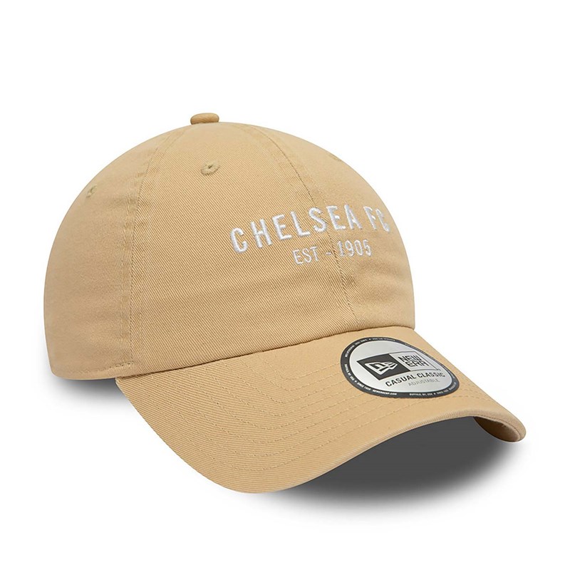 Cream New Era Chelsea Fc Seasonal Cap Casual classic | GKVL06145