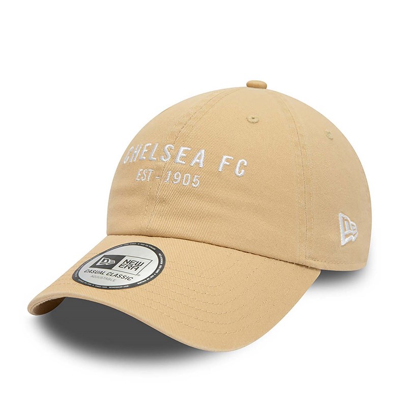 Cream New Era Chelsea Fc Seasonal Cap Casual classic | GKVL06145