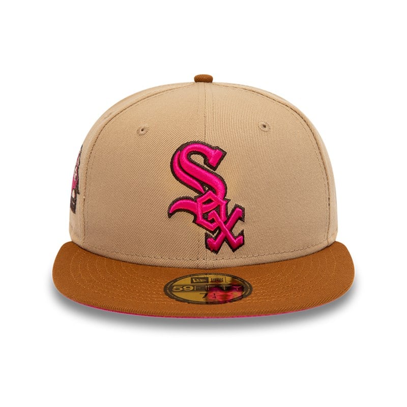 Cream New Era Chicago Sox Cap 59fifty | XRDH69058