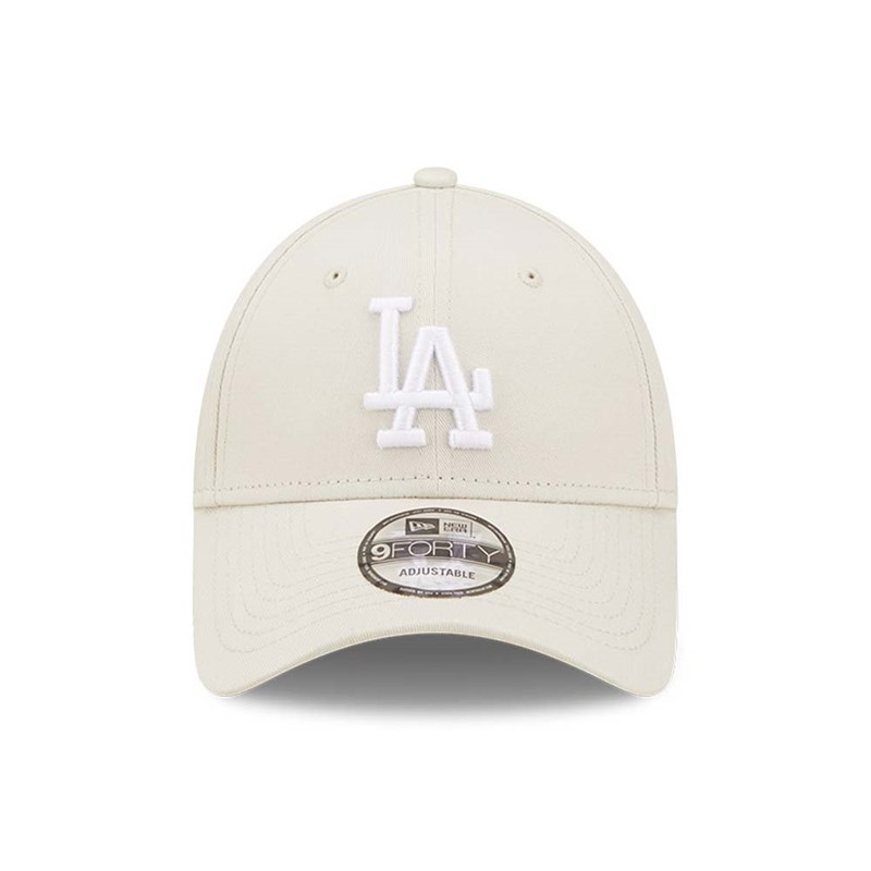 Cream New Era La Dodgers League Essential Adjustable Cap 9forty | MRSQ06197